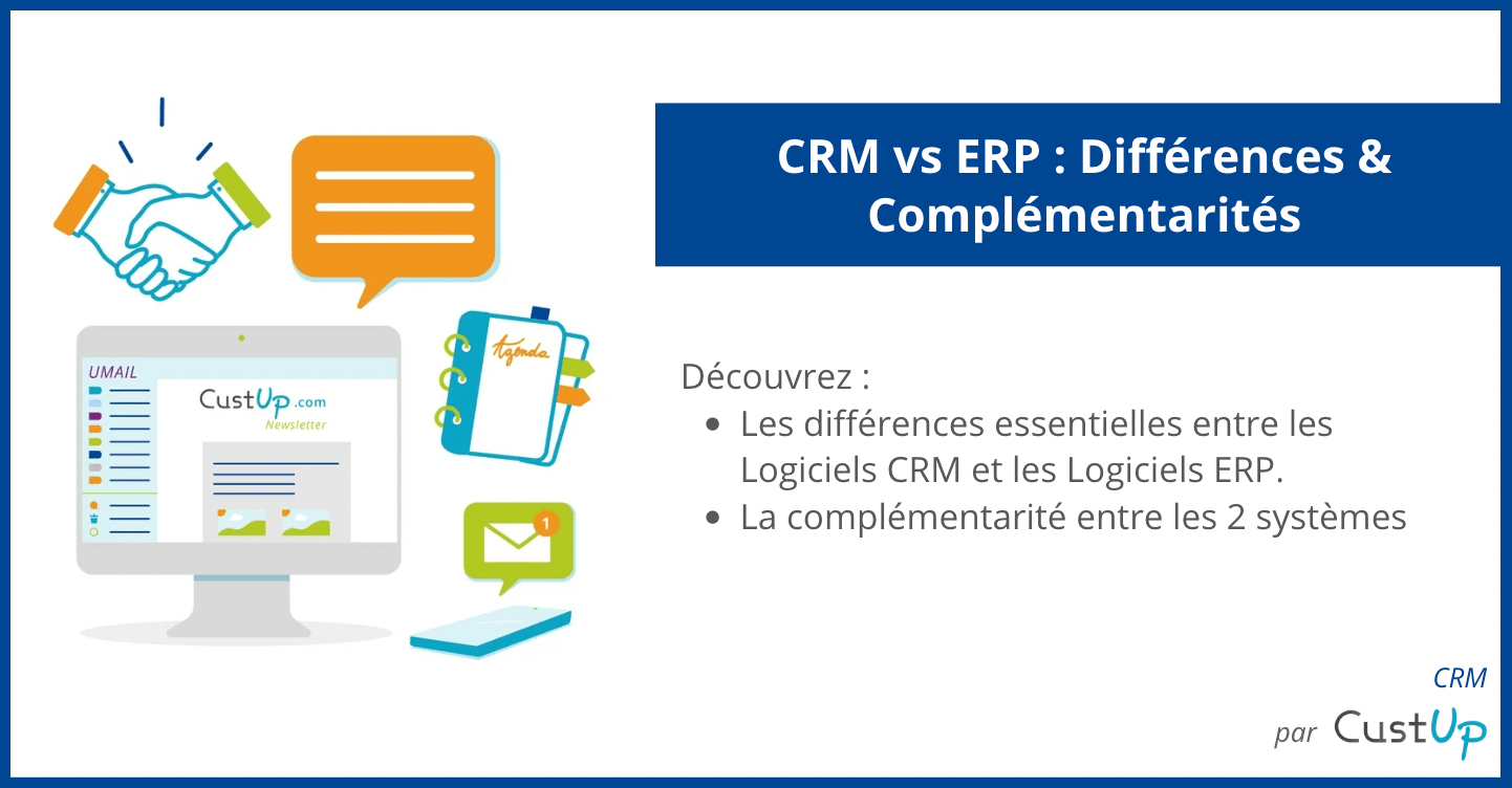 Crm Vs Erp Quelles Diff Rences Comparatif