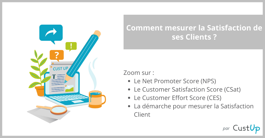 Comment mesurer la Satisfaction Client ? (NPS, CES & Cie)
