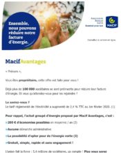 e-mailing - Macif - 02/2020