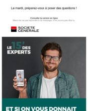 e-mailing - Marketing marque - Communication Services - Nouveaux Services - Société Générale - 10/2024