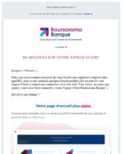 e-mailing - Marketing marque - Communication Services - Nouveaux Services - Marketing relationnel - Newsletter - Boursorama - 10/2024