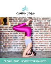 e-mailing - Marketing relationnel - Evénement - Cam's Yoga - 03/2020