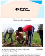 e-mailing - Marketing relationnel - Newsletter - Kiss Kiss Bank Bank - 03/2020