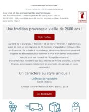 e-mailing - Alimentation - Grande distribution - 03/2020