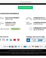 e-mailing - Marketing marque - Communication Produits - Nouveaux produits - Woodbrass - 03/2020