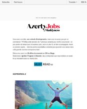 e-mailing - Marketing relationnel - Newsletter - Azertyjobs - 03/2020