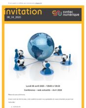 e-mailing - Marketing relationnel - Evénement - Syntec Numérique - 03/2020