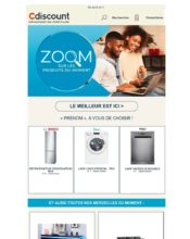 e-mailing - Collecte de données - Incitation inscription NL - Cdiscount - 04/2020