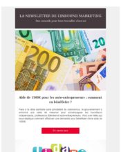 e-mailing - Marketing relationnel - Newsletter - Cinqmars.fr - 04/2020