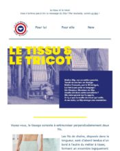 e-mailing - Marketing relationnel - Newsletter - Le slip français - 04/2020