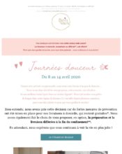 e-mailing - Des petits hauts - 04/2020