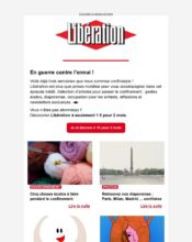 e-mailing - Libération - 04/2020