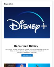 e-mailing - Disney - 04/2020