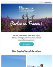 e-mailing - Marketing marque - Communication Produits - Nouveaux produits - Communication Services - Nouveaux Services - Marketing fidélisation - Incitation au réachat - Foncia - 05/2020