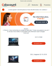 e-mailing - Marketing marque - Communication Produits - Nouveaux produits - Marketing fidélisation - Incitation au réachat - Transactionnels - Cdiscount - 06/2020