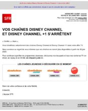 e-mailing - Marketing relationnel - Newsletter - SFR - 06/2020