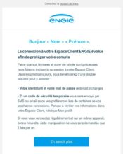 e-mailing - Marketing relationnel - Données clients / RGPD - Engie - 07/2020