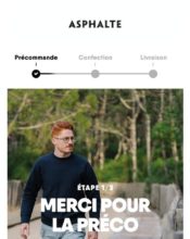 e-mailing - Transactionnels - Confirmation de commande - Marketing relationnel - Newsletter - Asphalte - 07/2020