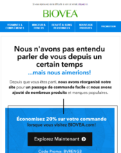 e-mailing - Biovéa - 03/2021