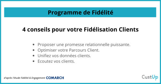 4 conseils pour stimuler votre Programme de Fidélité et d’Engagement Client – Etude Comarch
