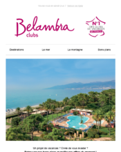 e-mailing - Marketing relationnel - Newsletter - Belambra - 04/2022