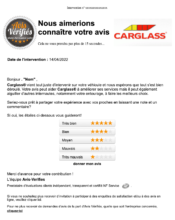 e-mailing - Carglass - 04/2022