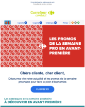 e-mailing - Marketing relationnel - Newsletter - Carrefour - 06/2022