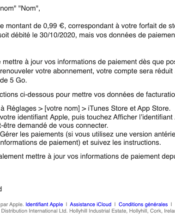 e-mailing - Transactionnels - CB expirée - Itunes - 10/2020