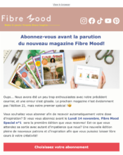 e-mailing - Marketing Acquisition - Acquisition abonnements - Fibre Mood - 11/2022