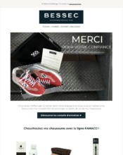 e-mailing - Marketing relationnel - Remerciements - Bessec - 10/2022