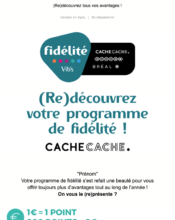 e-mailing - Marketing fidélisation - Animation / Vie du Programme de Fidélité - Marketing Acquisition - Relance inactifs - Bonobo - 05/2023