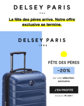 e-mailing - Delsey Paris - 06/2023