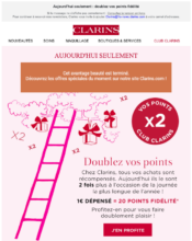 e-mailing - Marketing fidélisation - Animation / Vie du Programme de Fidélité - Clarins - 06/2023