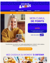 e-mailing - Marketing fidélisation - Points et statut - Picard - 10/2023