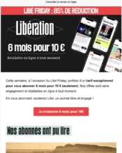 e-mailing - Libération - 11/2023