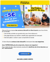 e-mailing - Média Edition Réseaux Sociaux - Fleurus Presse - B2C - Marketing Acquisition - Acquisition abonnements - 02/2024