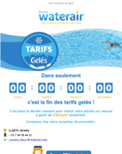 e-mailing - Piscines Waterair - 02/2024