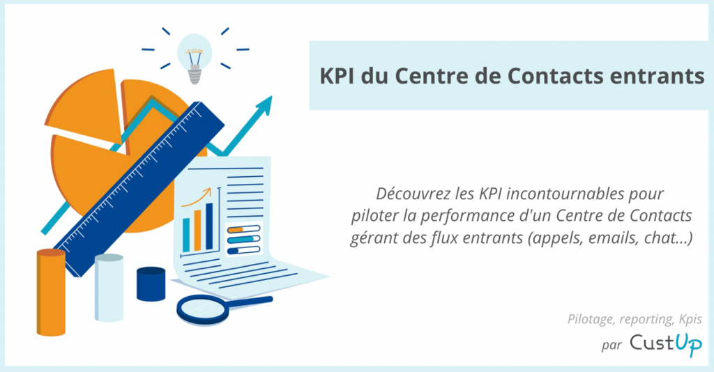 kpi centre de contacts entrants