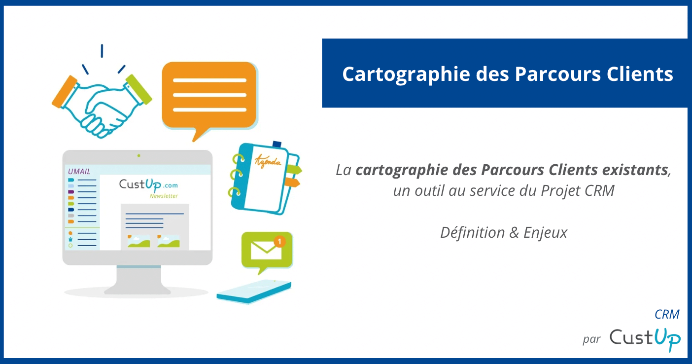 La cartographie des Parcours Clients existants, un outil au service du projet CRM 